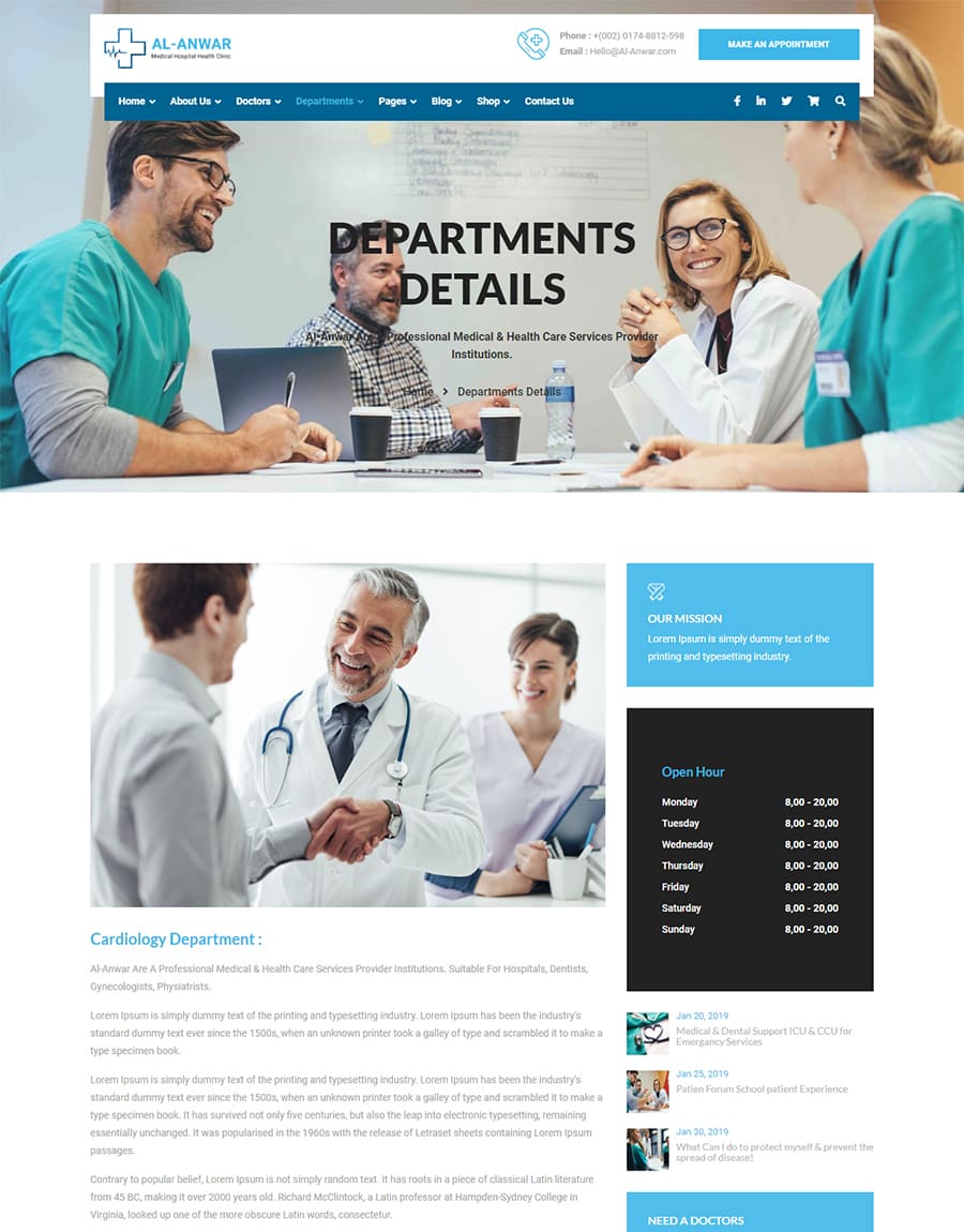 01 Departments Details